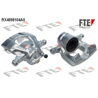 Imagen de FTE 9291281 Pinza de freno gris Hierro fundido Eje delantero, derecha sin soporte CITROËN: C1 I