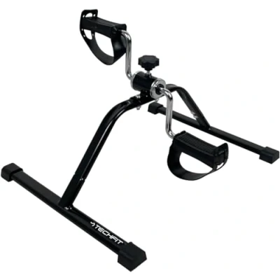 Imagen de TechFit PED1 Mini Bicicleta Estática para Uso Doméstico y de Oficina, Máquina Entrenamiento Fácil Brazos Piernas, Adecuada Recuperación