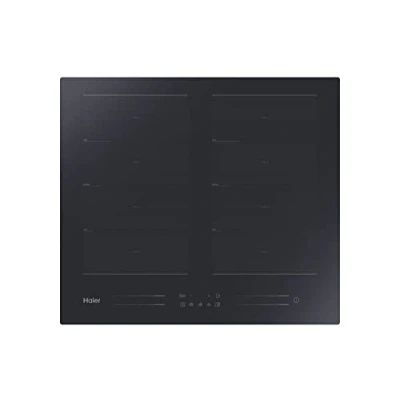Imagen de Placa Inducción Haier Series 4 HA2MTSJ68MC, 8 Zonas Flex, Zona grande 19.5, Wi Fi, 60 cm, Negro