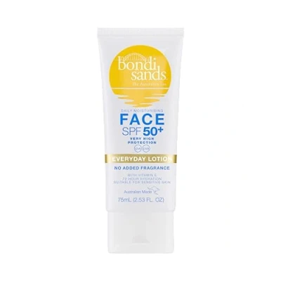 Imagen de Bondi Sands loción facial con protección solar Everyday SPF 50+ Face Sunscreen Lotion 75ml