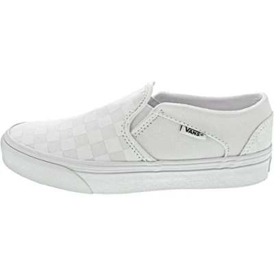 Imagen de Vans Asher, Sneaker Mujer, Checkerboard White White, 40.5 EU
