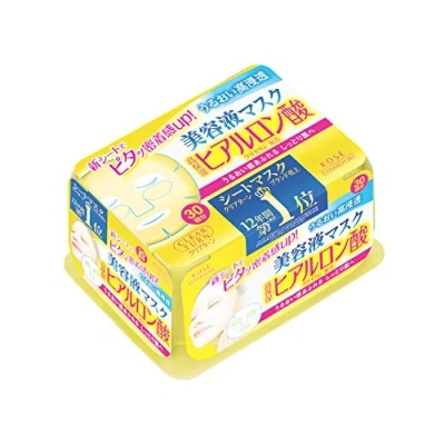 Imagen de Kose Clear Turn Essence Facial Mask with Hyaluronic Acid 30 masks (japan import)