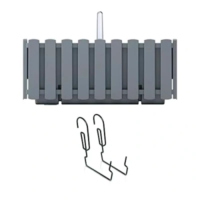 Imagen de Jardinera para balcón BOARDEE FENCYCASE W, dimensiones (mm) 380x180x162, color Gris piedra