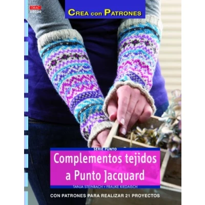 Imagen de PUNTO nº 8 Complementos tejidos a Jacquard (CREA CON PATRONES DE CRUZ)