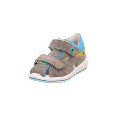 Imagen de Superfit Boomerang Zapatos de bebé para niños, Talla: 26, Grau/türkis