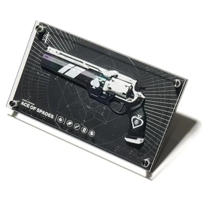 Imagen de Numskull Estatua Oficial de Ace of Spades Exotic Weapon Producto Destiny 2 Figura Videojuego acción Ciencia ficción FPS