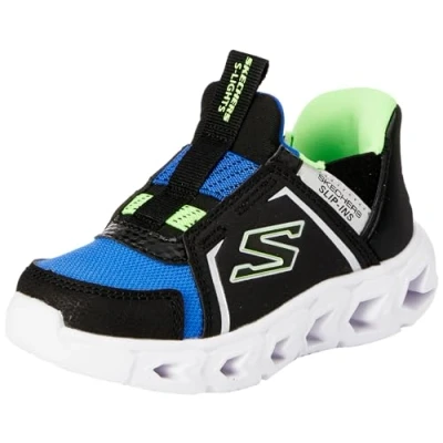 Imagen de Skechers Boys, Zapatillas, Tela sintética Negra, Azul, Lima, 22 EU