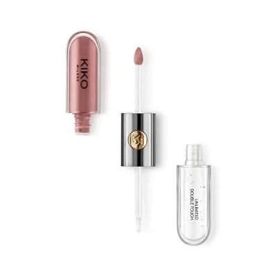Imagen de KIKO Milano Unlimited Double Touch 131 Barra De Labios Líquida En 2 Pasos, Acabado Luminoso. Hasta 12 Horas Duración.Base Color No Transfer