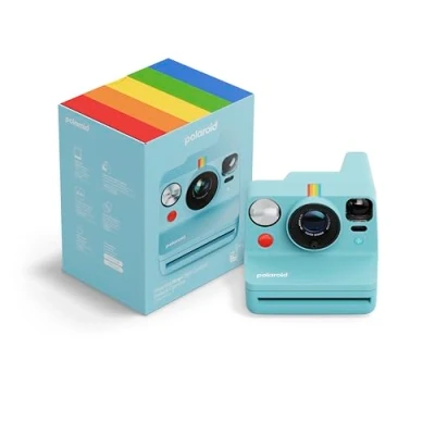 Imagen de Polaroid Now+ Generation 3 Cámara instantánea con conexión Bluetooth Azul (9163)