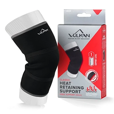 Imagen de VULKAN Rodillera clásica de neopreno, negro, talla XS