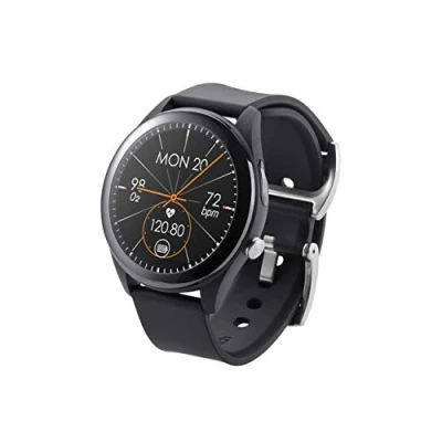 Imagen de ASUS HC A05 VivoWatch SP Smartwatch con Monitorización de Pasos, Ruta, Frecuencia Cardiaca, Sueno, Calorías, Altímetro, Resistente al Agua, Color Negro