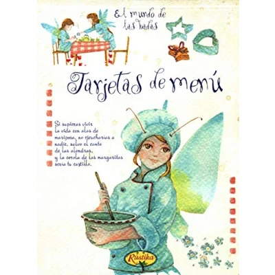 Imagen de Tarjetas de menú: El mundo las hadas