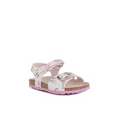 Imagen de Geox B Sandal Chalki Girl, Sandalias para Bebé Niña, Multicolor (Lt Pink/Fuchsia), 24 EU