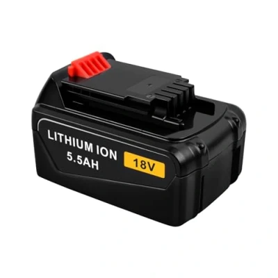 Imagen de iPrize 18V 5,5Ah Batería para Black&amp;Decker BL2018 BL4018 LB20 LBXR20 LBX20 LBXR2020 OPE LBXR20B 2 LB2X4020