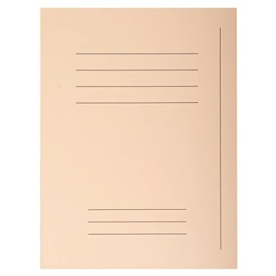 Imagen de Exacompta 435002E Lote de 50 Subcarpetas Forever® 250 Impresas, Color Crema