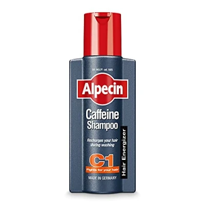 Imagen de Alpecin C1 Caffeine Shampoo 1x 250 ml Champu anticaida hombre y con cafeina Tratamiento para la caida del cabello Anti Hair Loss Treatment Men