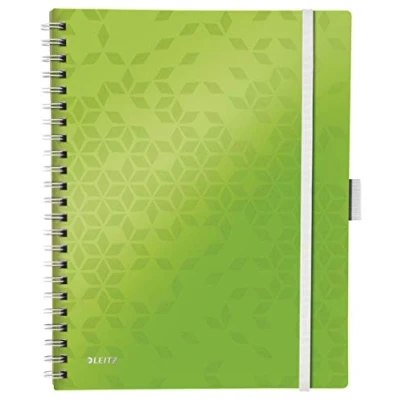 Imagen de Leitz Wow Cuaderno de tapa rígida, A4, Verde