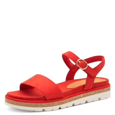 Imagen de MARCO TOZZI 2 28404 44, Sandalias Mujer, Rojo (Fire), 39 EU