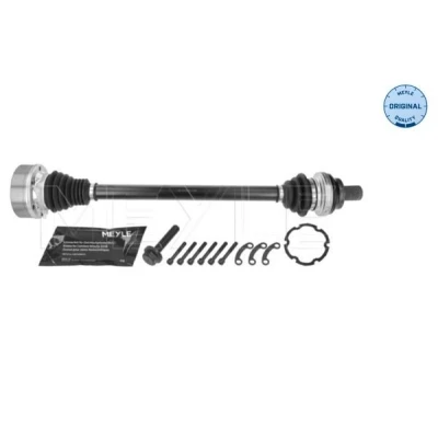 Imagen de MEYLE 100 498 0730 Árbol de transmisión Eje trasero, derecha 631mm 29mm VOLKSWAGEN: Golf 5, Passat B6 Sedán, Variant, AUDI: A3 Hatchback