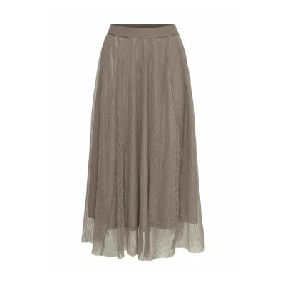 Imagen de ONLY Onllavina JRS Falda plisada, Mujer, Talla: XS, Antler