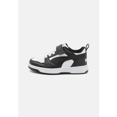 Imagen de Puma Rebound V6 Unisex Zapatillas para niños, Talla: 29, White/black Zapatos