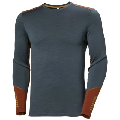 Imagen de Helly Hansen Lifa Merino Midweight Crew, Ropa Interior Hombre, Alpine Frost, L
