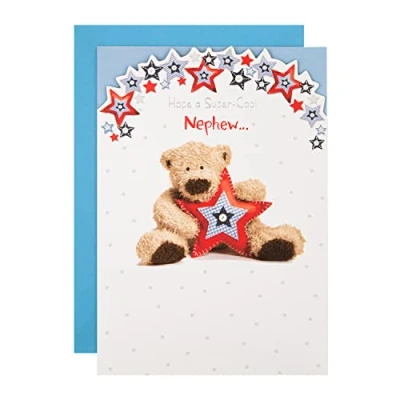 Imagen de Hallmark Tarjeta de cumpleaños para sobrino, diseño Wellibobs