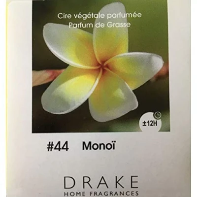 Imagen de Pastillas de cera perfumadas en forma cuadrados para quemadores Monoi y Tiaré