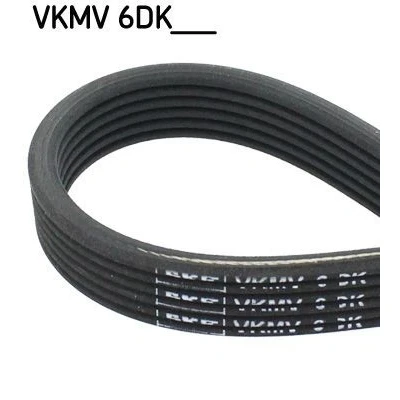 Imagen de SKF VKMV 6DK1853 Correa trapecial poli V 1853 6 VOLVO: S70, C70 I Coupé