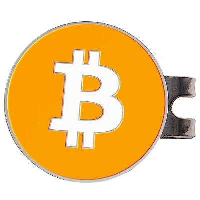 Imagen de Shanker Marcador de Pelotas Golf Bitcoin Divertido y Clip para Sombrero Accesorios Divertidos magnético Herramienta p