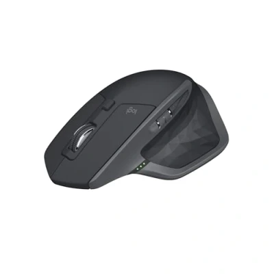 Imagen de Logitech MX Master 2S Bluetooth Edition Wireless Mouse, Desplazamiento superrápido, multisuperficie, ergonómico, Recargable, se Conecta a 3 Ordenadores Mac/PC Grafito