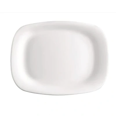 Imagen de Rocco Bormioli Plato blanco rectangular de la colección Parma Medidas 20 x 28 cm
