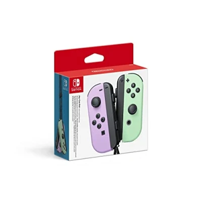 Imagen de Mando Nintendo Switch Joy Con Set, Switch, Izquierda y Derecha, Vibración HD, Morado Verde