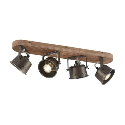 Imagen de Lindby Rubinjo foco de techo, 4 luces alargado