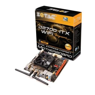 Imagen de ZOTAC D2700ITXS A E Placa Base (DDR3 SDRAM, SO DIMM, 1066 MHz, 4 GB, Intel, Intel® Atom™)