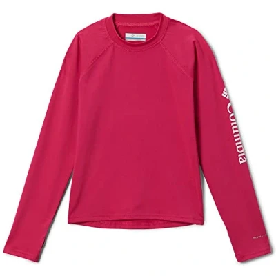 Imagen de Columbia Sandy Shores Protector Solar Unisex de Manga Larga, Color Rosa Cactus, Talla XL