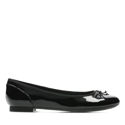 Imagen de Clarks Couture Bloom, Bailarinas para Mujer, Charol Negro, 41.5 EU