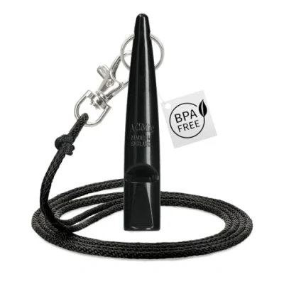 Imagen de ACME silbato para perros con cordón 210,5 negro