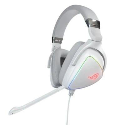 Imagen de ASUS ROG Delta RGB Gaming Headset with Hi Res ESS Quad DAC, Circular Lighting Effect and USB C Connector for PCs, Consoles Mobile