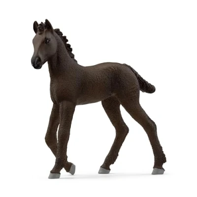 Imagen de Schleich 13977 Potro frisón, a partir de 5 años, HORSE CLUB figura, 3 x 8 9 cm