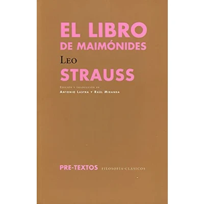 Imagen de El libro de Maimónides (Filosofía Clásicos)