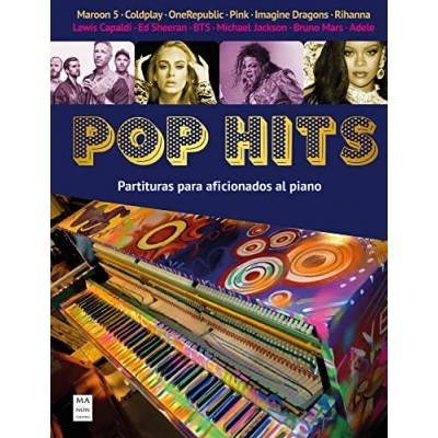 Imagen de Pop Hits Partituras para aficionados al piano