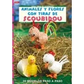 Imagen de Animales Y Flores Con Tiras De Scoubidou