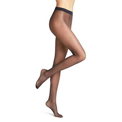Imagen de FALKE Pure Matt 20 DEN W TI transparente unicolor 1 pieza, Pantimedias Mujer, Azul (Marine 6179) nuevo ecológico, L