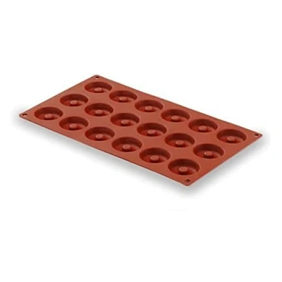 Imagen de Lacor 66808 Molde Savarin 15 Cavidades Silicona Rojo
