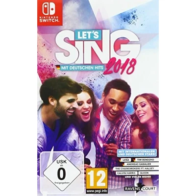 Imagen de Let&#039;s Sing 2018 mit Deutschen Hits [Switch] [Importación alemana]