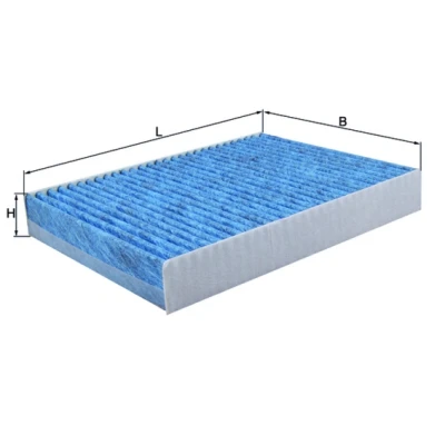 Imagen de MAHLE ORIGINAL LAO 686 Filtro de habitáculo carbón activado, con efecto antialérgico, bactericida 262,0 193 37,0 CareMetix