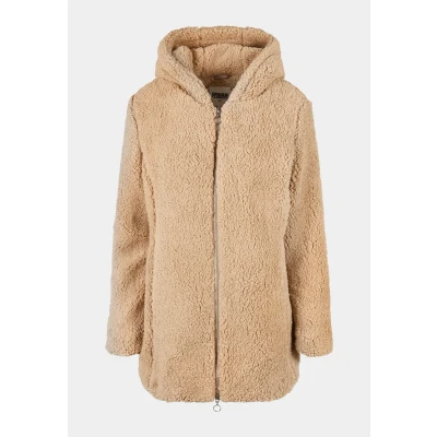 Imagen de Urban Classics Ladies Sherpa Jacket Abrigo de invierno, Mujer, Talla: Small, Softtaupe