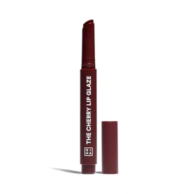 Imagen de 3INA MAKEUP The Cherry Lip Glaze Labial Cereza Oscuro Efecto Látex con Aceite de Semilla Frambuesa y Vitamina E Fórmula Cremosa Alta Pigmentación Vegan Cruelty Free