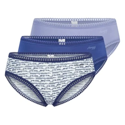 Imagen de Sloggi Crush Hipster 3 PACK Culotte, Mujer, Talla: XL, Multiple colours